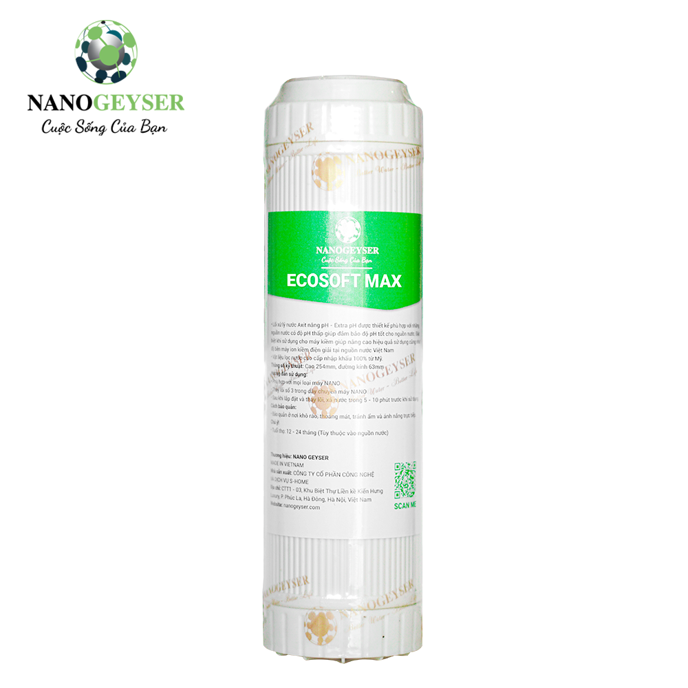 Lõi lọc nước Nano Geyser Ecosoft Max