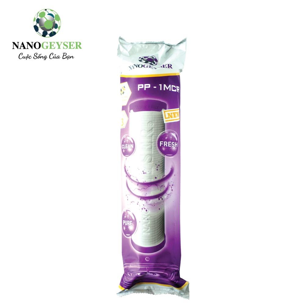 Lõi lọc nước Nano Geyser PP 1 Micro New