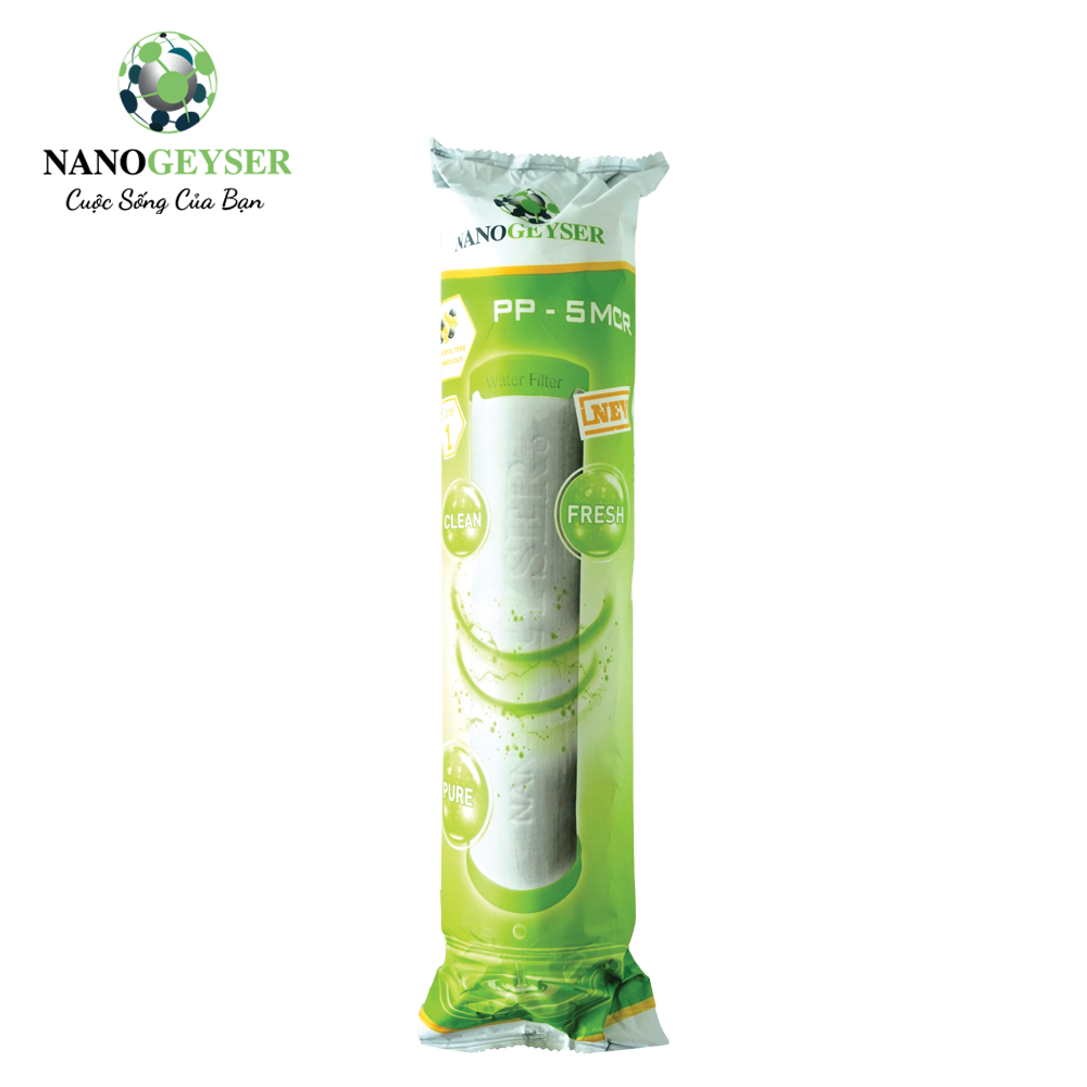 Lõi lọc nước Nano Geyser PP 5 Micro New