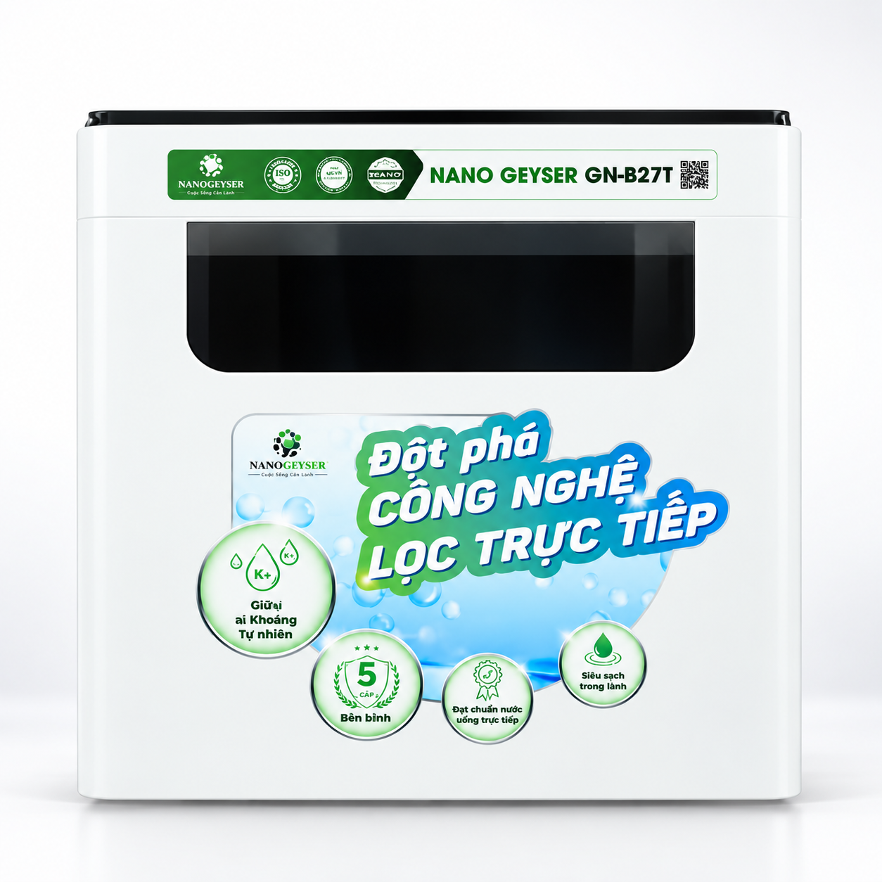 Máy lọc nước Nano Geyser GN-B27T